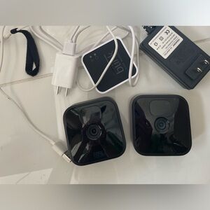 Blink home security camera.